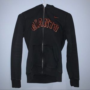 NIKE Giants Zip Up Hoodie